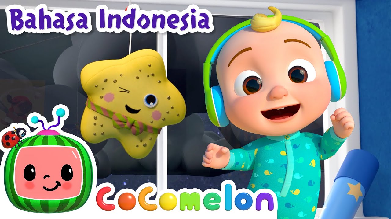 Bintang Kecil Kerlap-kerlip✨ | CoComelon Bahasa Indonesia - Lagu Anak Anak | Nursery Rhymes