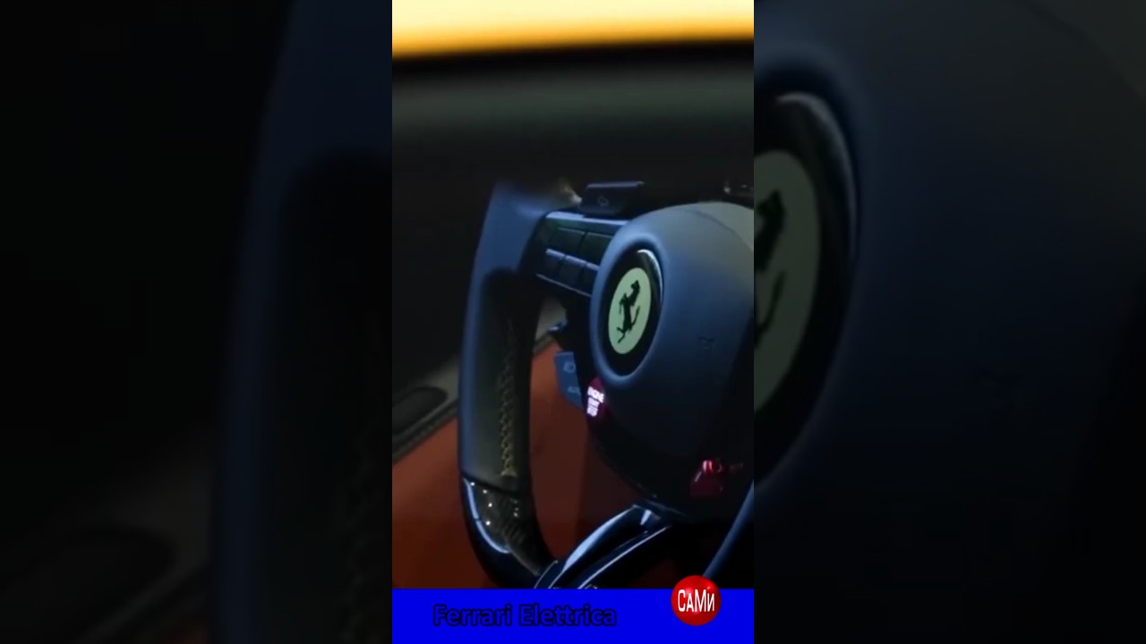первый электрокар Ferrari Elettrica #smartphone #электроавтомобиль  #новости #технология #обзор