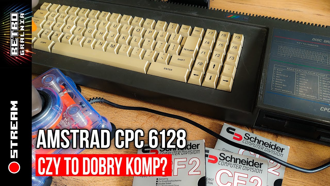 Amstrad CPC 6128 - Bo podobno go nie lubię...