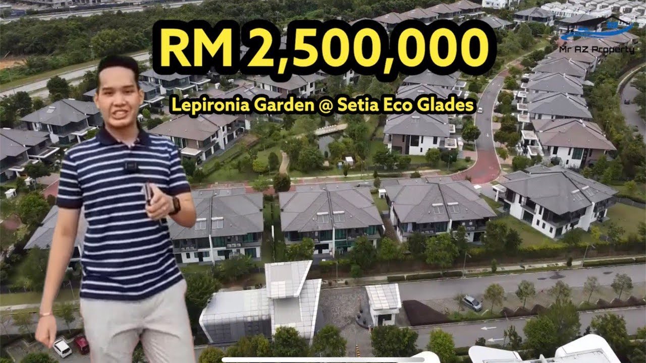 2 Storey Semi-D at Lepironia @setiaecoglades  [HOUSE TOUR]