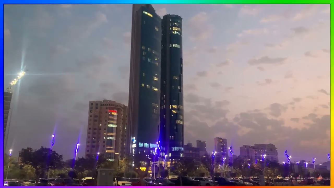 Salmiya Marina Mall Seaside Walk 🌊 | Evening Vibes in Kuwait | Relaxing Travel Vlog #kuwait #الكويت 