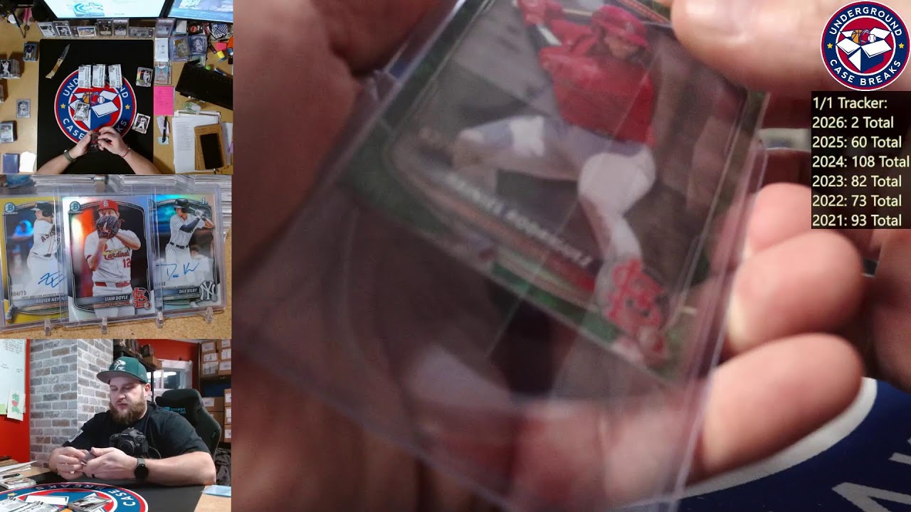 2025 Bowman Draft 4 Box Hobby Jumbo PYT 1/2 Case Break #1551