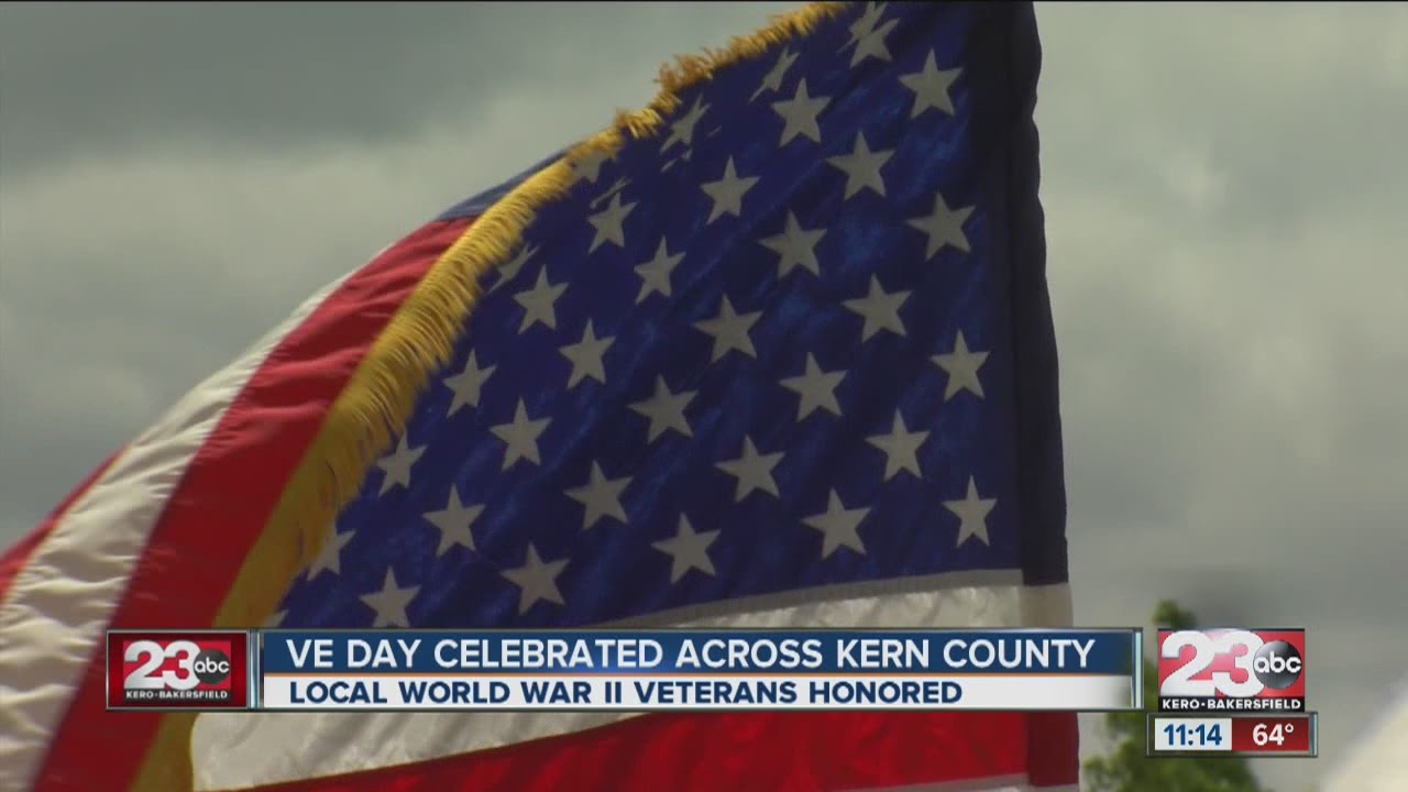 Kern County honors WWII vets on V-E Day