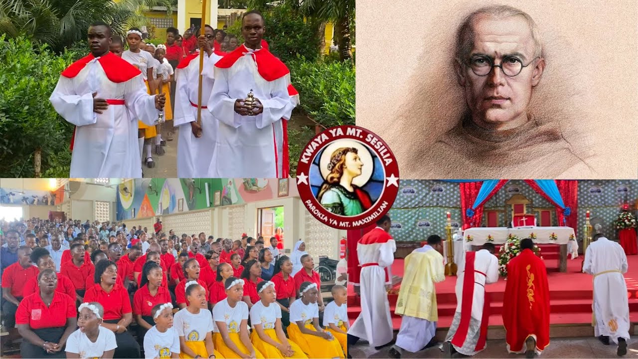 ADHIMISHO LA MISA TAKATIFU YA MT. MAXIMILLIAN KOLBE MWENGE, KWAYA YA MT SESILIA, AUG 17 2025.