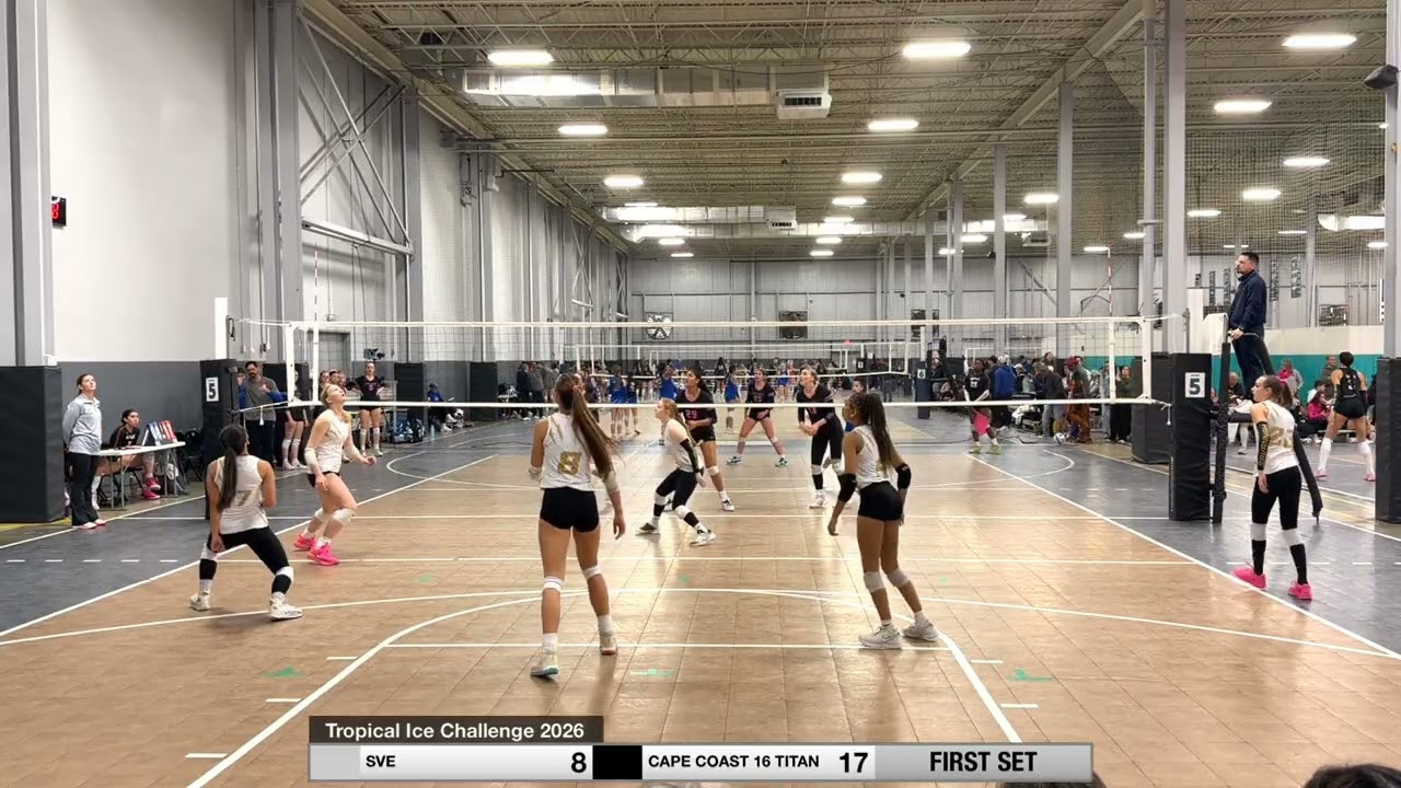 Tropical Ice Challenge 2026- SVE vs CAPE COAST 16 TITAN- Set 1