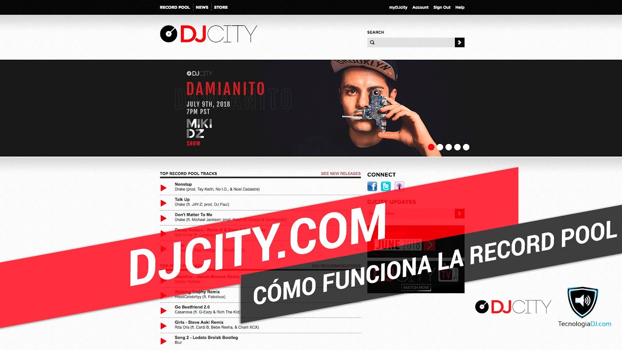 ¿Cómo funciona la record pool DJCity.com? | TecnologiaDJ.com