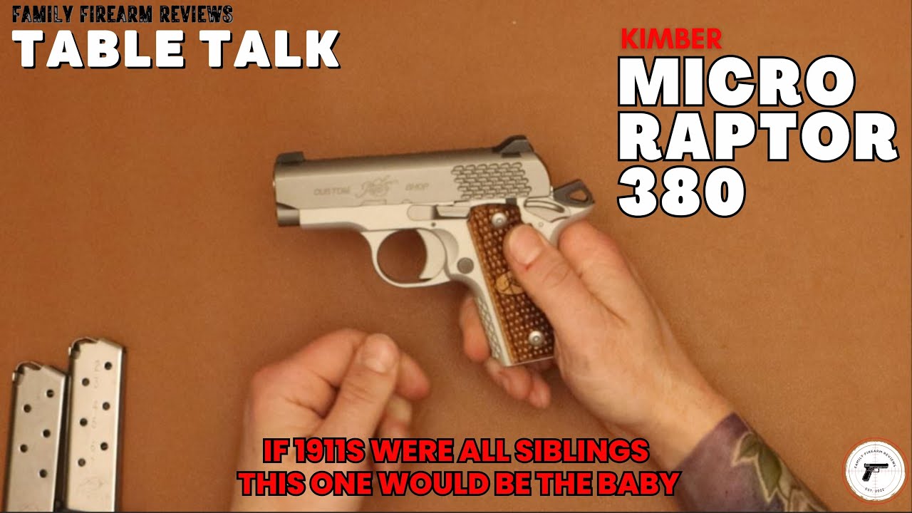 Kimber Micro Raptor 380 Unboxing And Disassembly