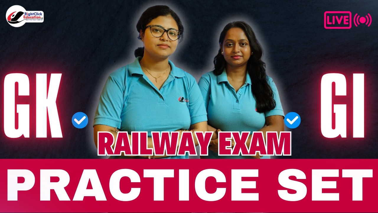 RRB NTPC Group D 2026 🔴 | Reasoning + GK Live Practice Set | Railway Mock Test