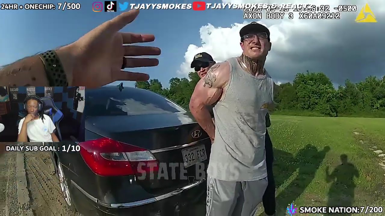 TjayySmokes & Reactz To Can't Out-run a Task Force | FRIED REACTION