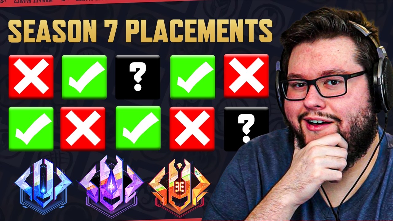 I Did My Season 7 Placements In Marvel Rivals Here's How It Went