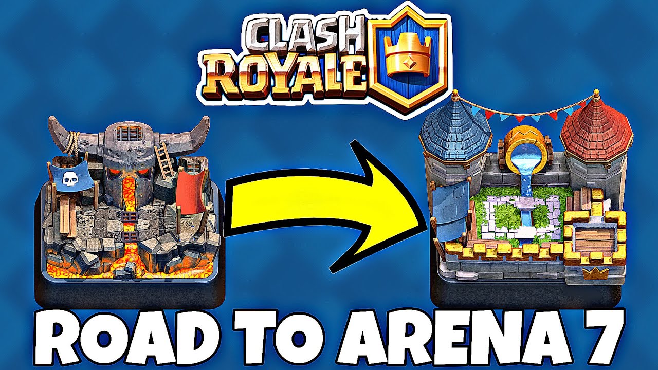 INZIAMO la ROAD TO ARENA 7 su CLASH ROYALE!! - Clash Royale ITA