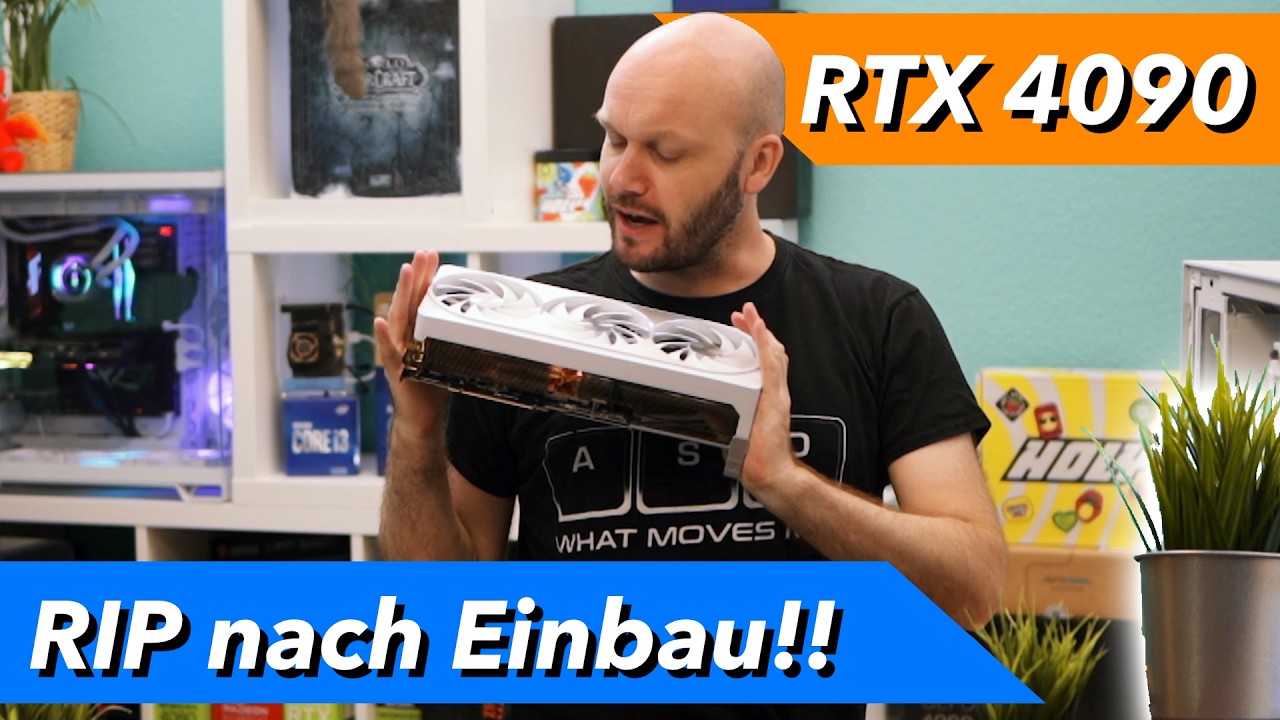 RTX 4090 Drama: 2000 Euro Fratze 😱 Fehlersuche mit Chat | Gigabyte AERO OC Gaming PC Building