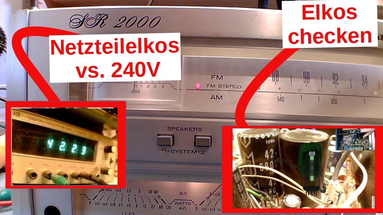 [131] Marantz SR2000 Teil2 - Netzteilelkos und Teileliste erstellen