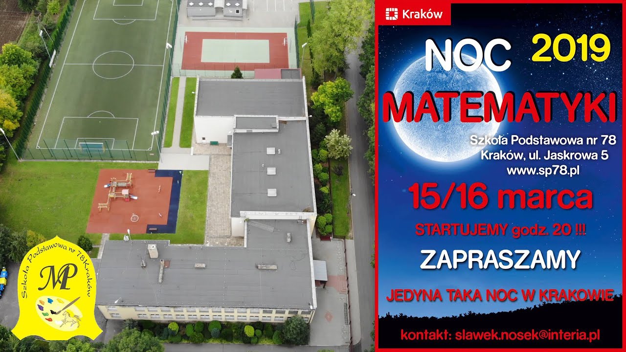 Noc matematyki 2019  Szkoła podstawowa nr 78 w Krakowie
