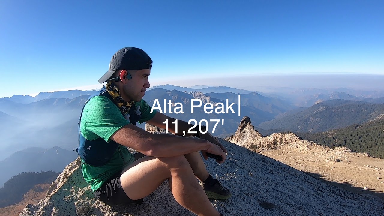Alta Peak Run - Sequoia National Park