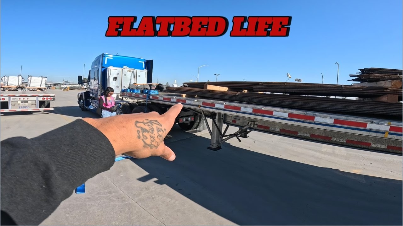 POV Flatbed Trucking | Load Securement, Driving & Drop Off