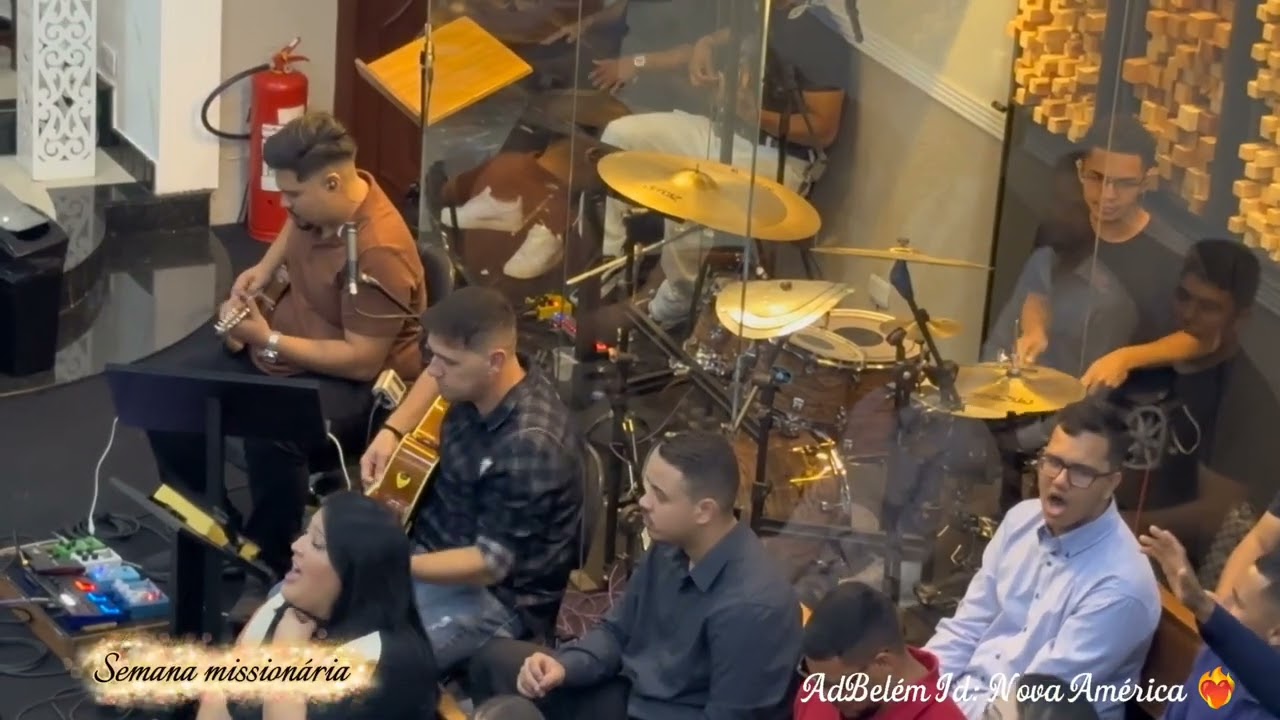 AdBelém Jd: Nova América ❤️‍🔥 Semana missionária (ministração Samuel Oliveira )“ Medley 🎶” 08/03/26
