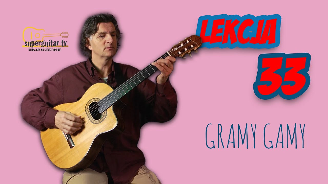 Lekcja 33. #Nauka gry na gitarze. Podstawy. Gama G dur.