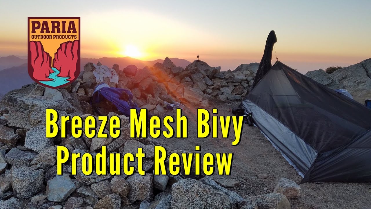 Paria Outdoors Breeze Mesh Bivy - Product Review