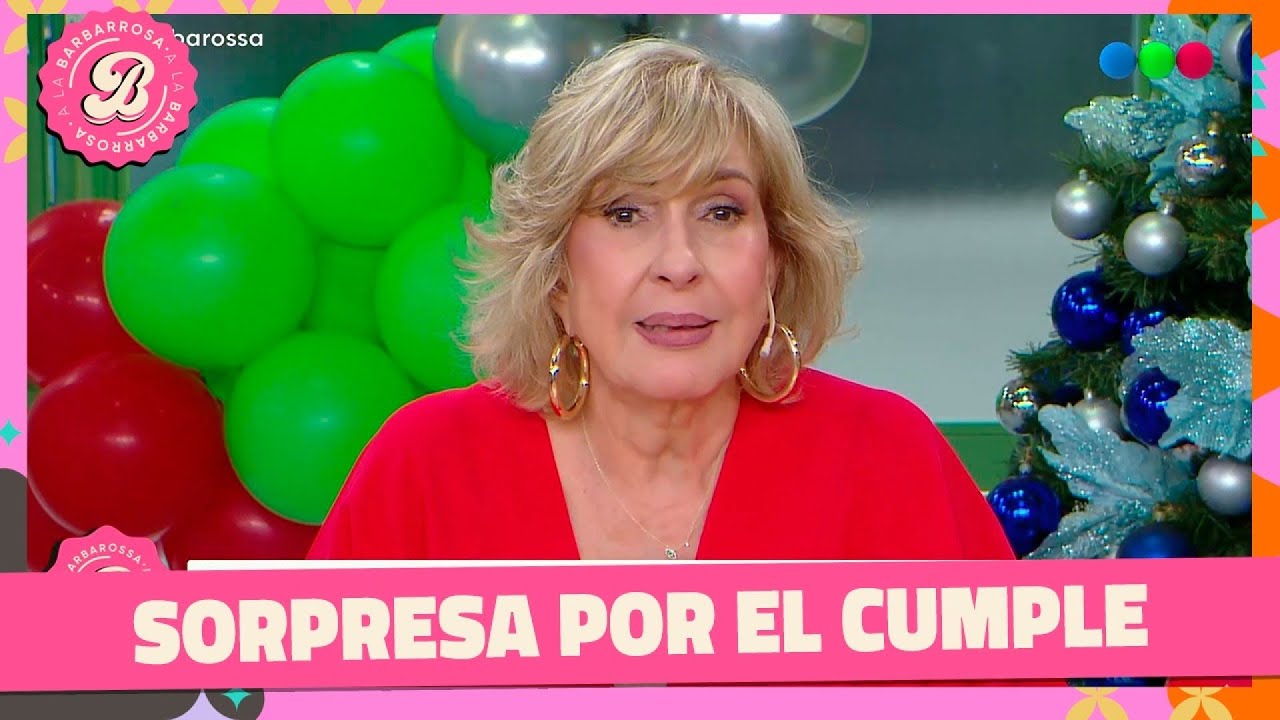 Sorpresa y reencuentro para Georgina Barbarossa en el día de su cumpleaños | #ALaBarbarossa