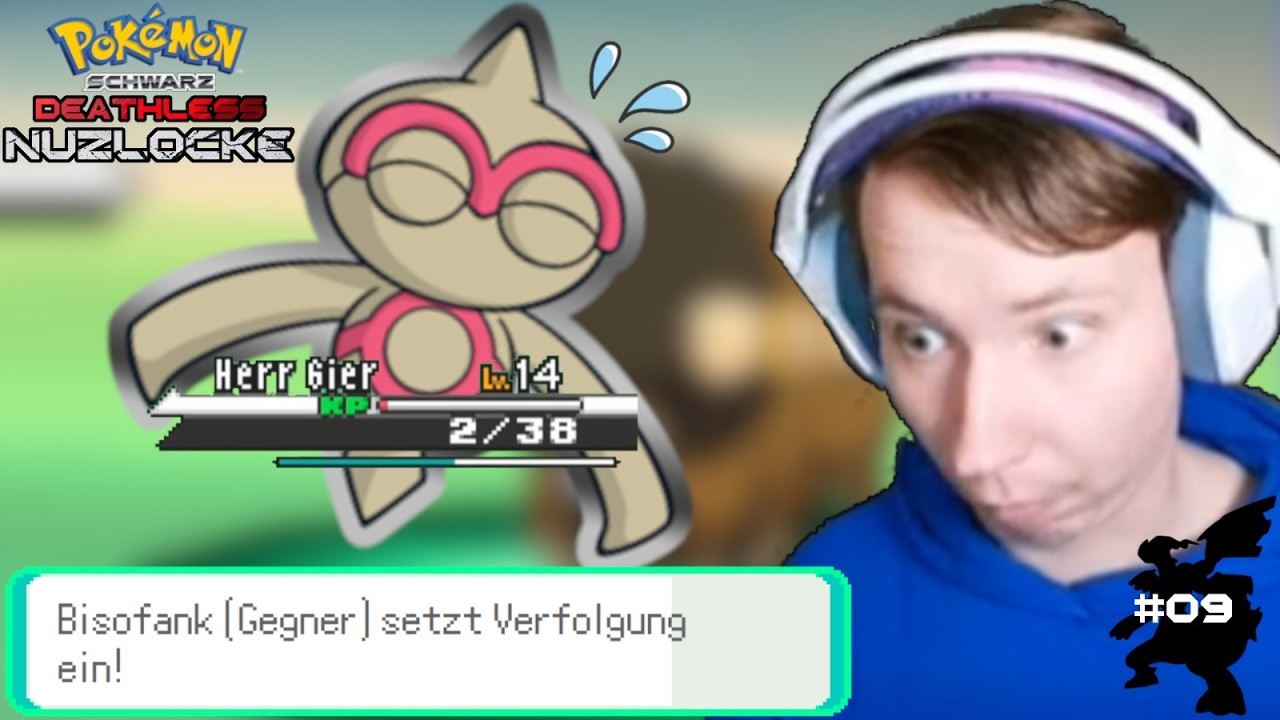 Der Testo Teenager 💪🤯 | Pokemon Schwarz Deathless Randomizer Nuzlocke #9