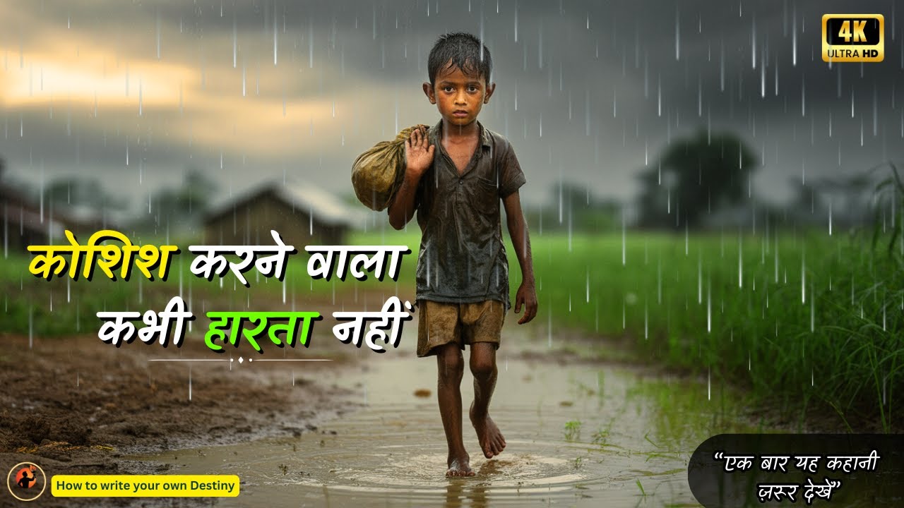 कोशिश करने वालों की कभी हार नहीं होती | Struggle to Success | Motivational Story in Hindi #story