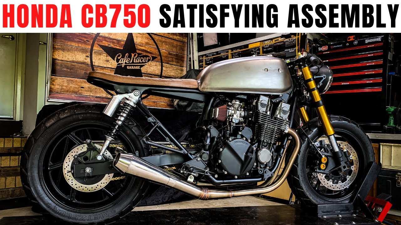 Honda CB750 Part 2 Of The FINAL ASSEMBLY - TIMELAPSE