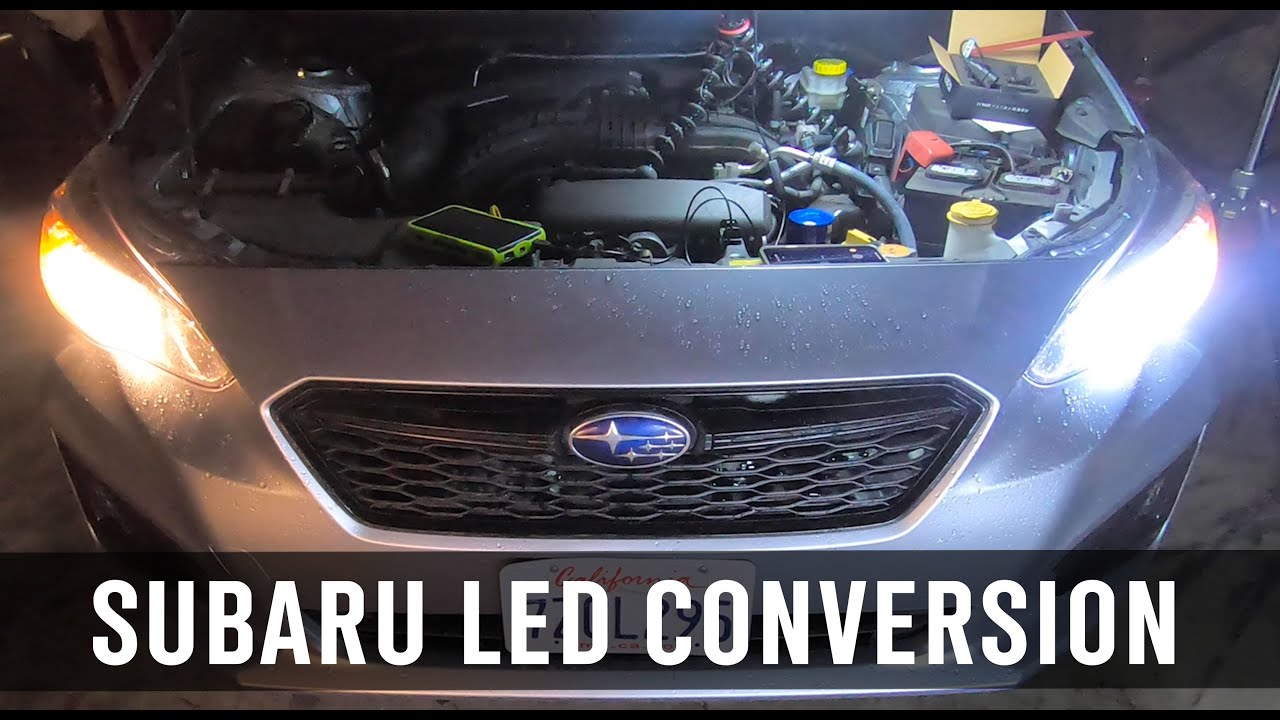 How to Install BEAMTECH LED Headlight Bulbs on your Subaru Impreza / Crosstrek