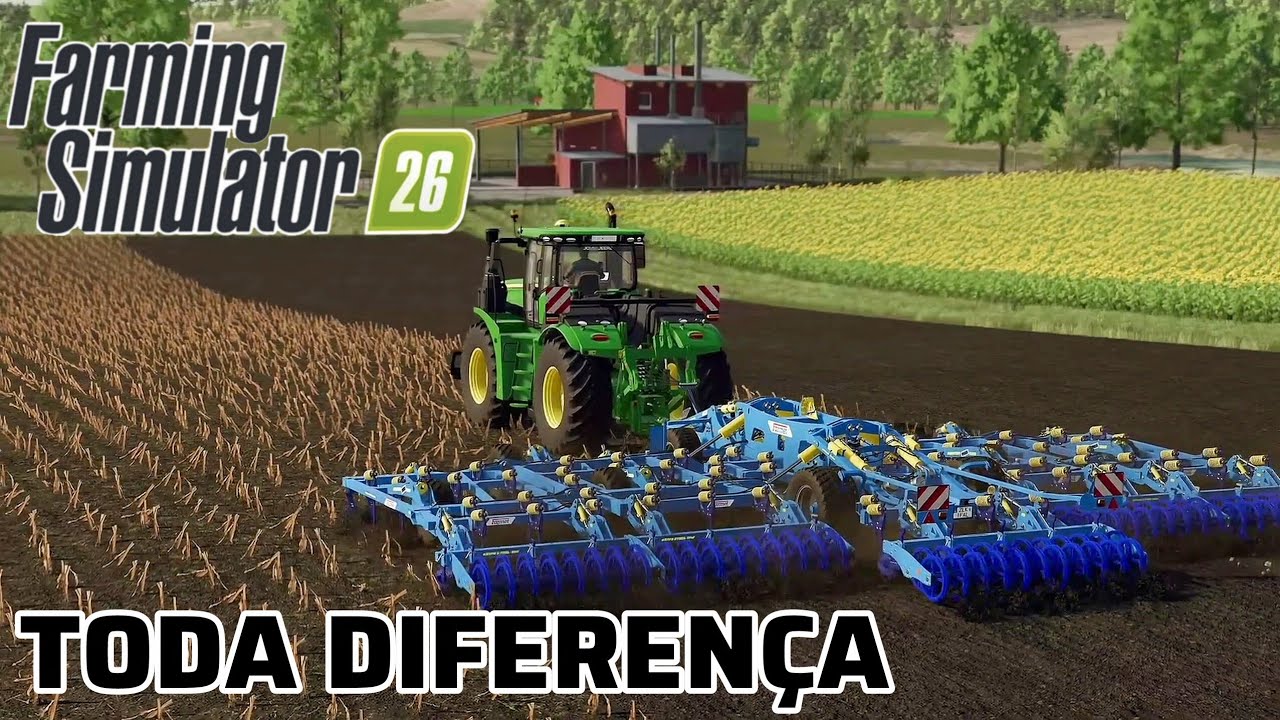 QUAL SERÁ A DIFERENÇA NO FARMING SIMULATOR 26 DOS OUTROS JOGO??? 