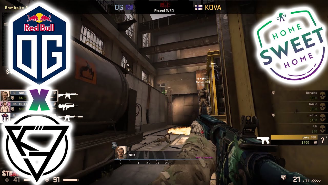 GODaleksib !!! 🇪🇺 OG vs 🇫🇮 KOVA TRAIN HIGHLIGHTS - HomeSweetHome: Week 7
