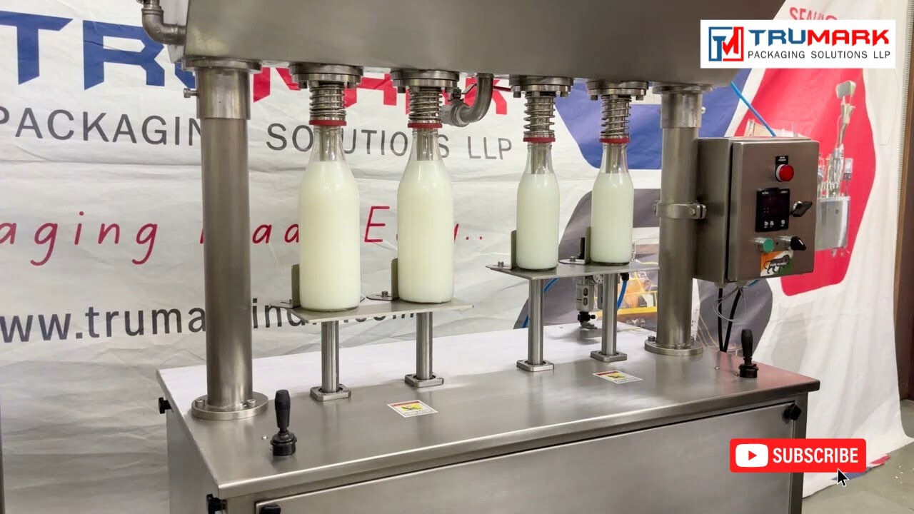 Semi-Automatic Gravity Filling Machine for Raw Milk | Efficient Milk Bottle Filling Solution