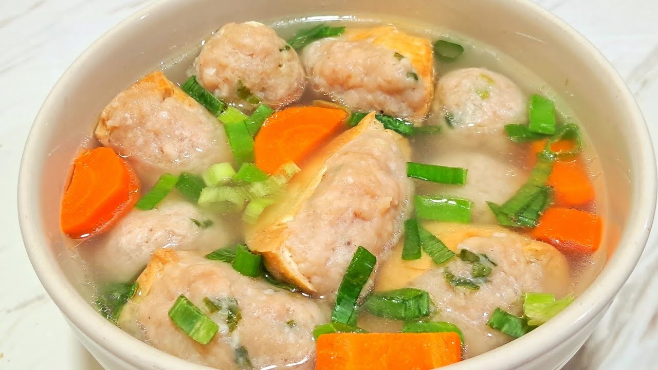 Yang cari menu sehat dan double protein‼️ Cobain SOP TAHU ISI DAN BOLA-BOLA DAGING yang lezat ini‼️