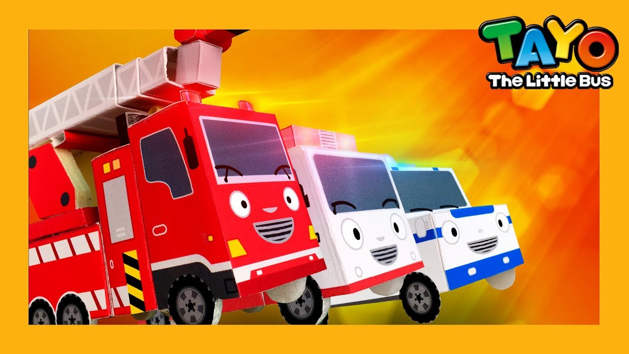 Rescue Team Song l The Brave Cars Song l Car Songs l Tayo Songs for Children