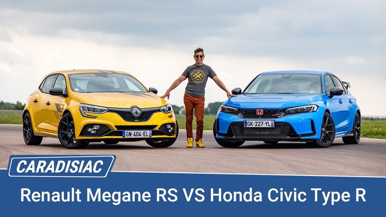 Comparatif - Les essais de Soheil Ayari - Honda Civic Type R VS Renault Megane RS Ultime