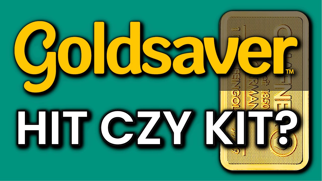 GOLDSAVER - złoto na kawałki. CZY WARTO?