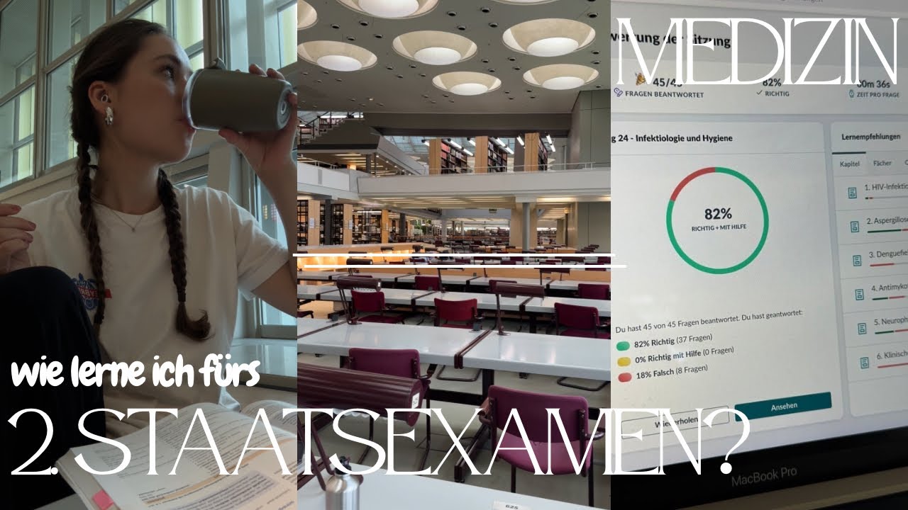 (German) Wie lerne ich im Moment für das 2. Staatsexamen im #medizinstudium ? 📚🚑🩺