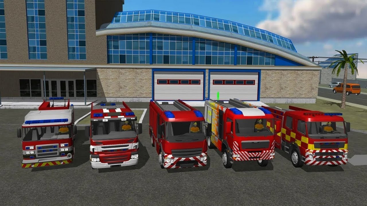 Fire Engine Simulator Gameplay Trailer - (Android, iOS) | Top Best New Free Android Games