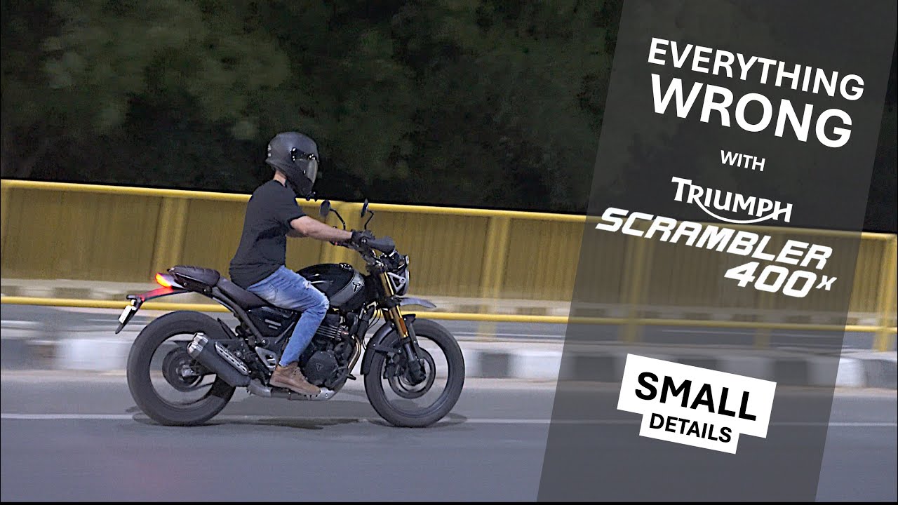 Every reason to not buy Triumph Scrambler 400x. All possible problems!