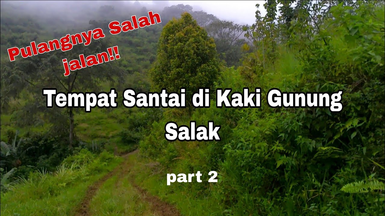 Tempat Santai di Kaki Gunung Salak (part 2)