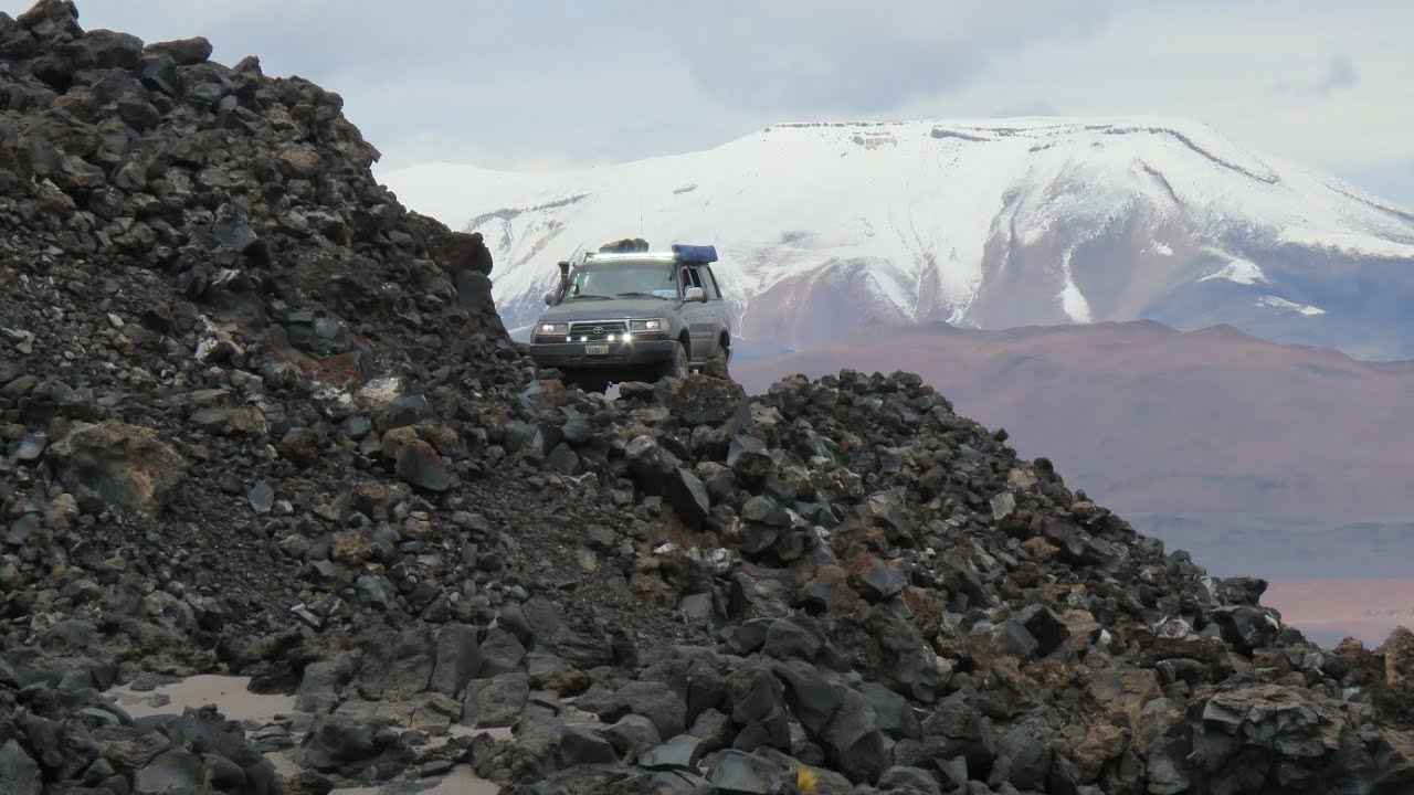 Baja a Fondo 4x4 - Cortaderas a ADLS. - Volcán Peinado, C° Bco. y Campo de Piedra Pómez - Catamarca.