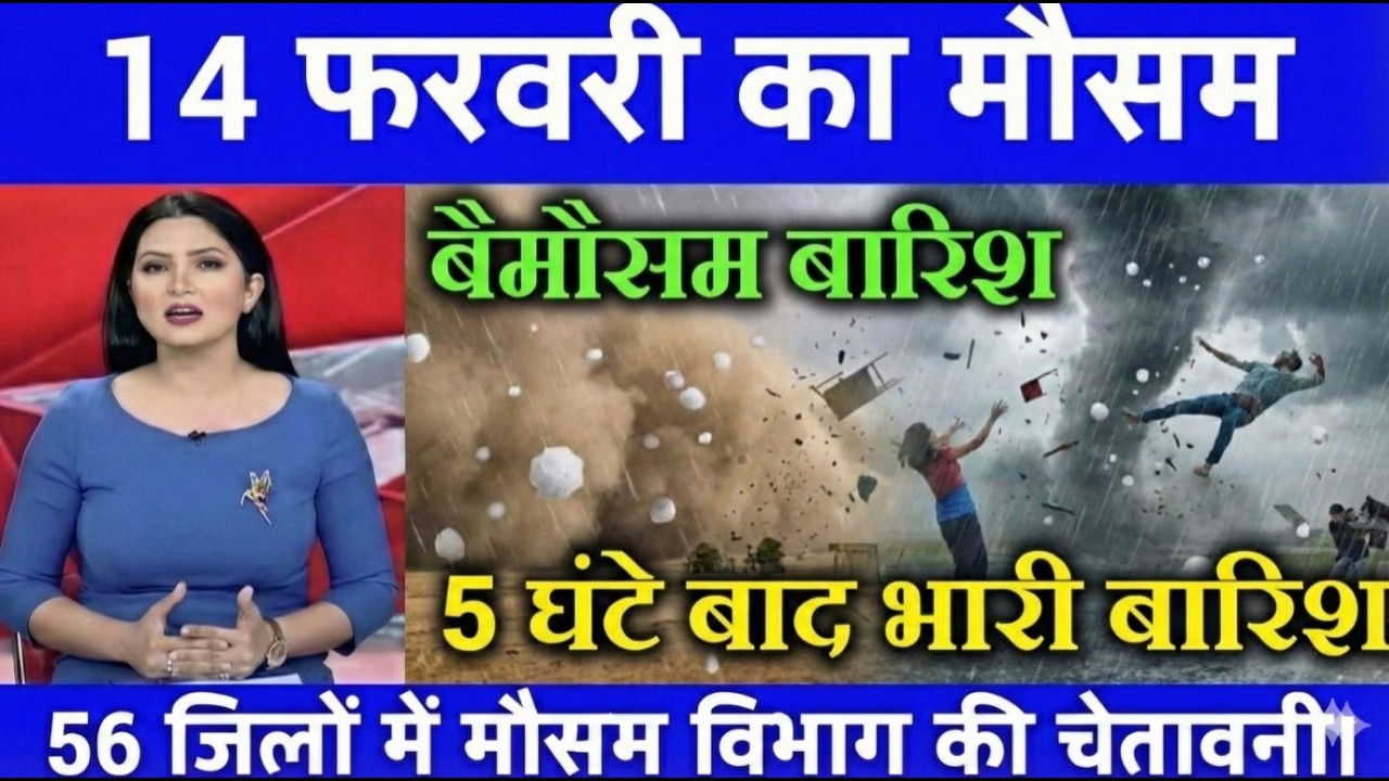 14 फरवरी का मौसम| today weather update, heat wave, #Mausam_ki_jankari​ #Lucknow_weather​#आज_का_मौसम​