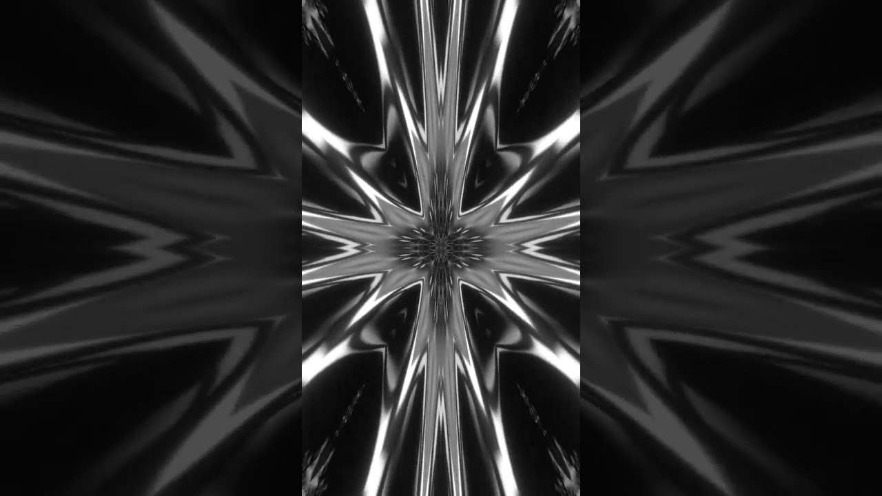 Release & Reset - Gentle B&W Motion for Calm Focus Meditation & Relaxation | ArtSpin 310