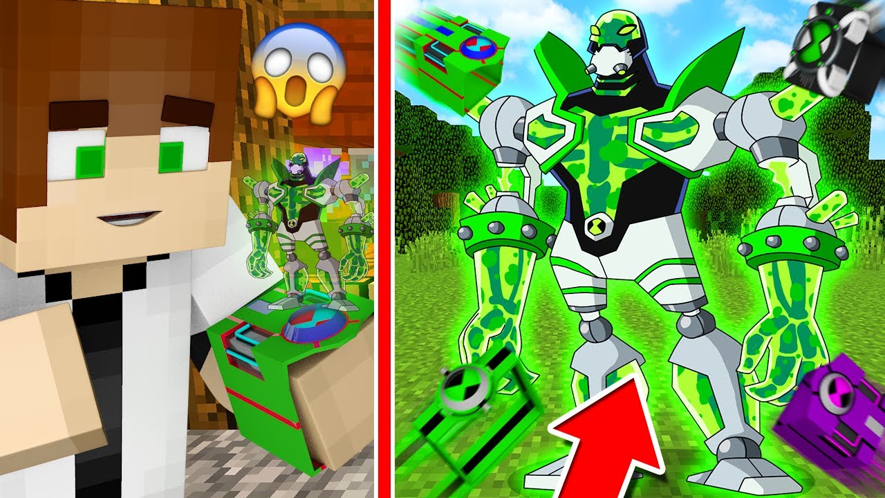 YENİ UZAYLI TAM BİR OMNİTRİX MIKNATISI! (EFSANE ÖZELLİK) - BEN 10 MİNECRAFT