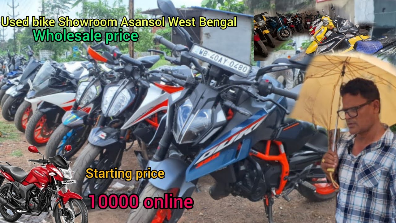 Second hand bike showroom Asansol West Bengal Il [ sonali auto ]