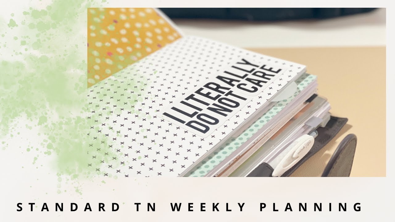 standard tn plan with me | week 9 and 10 prep work