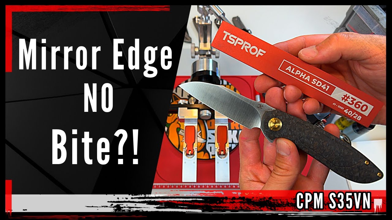 Mirror Finish but No Bite? Why Your Knife Still Feels Dull After Sharpening CPM S35VN!