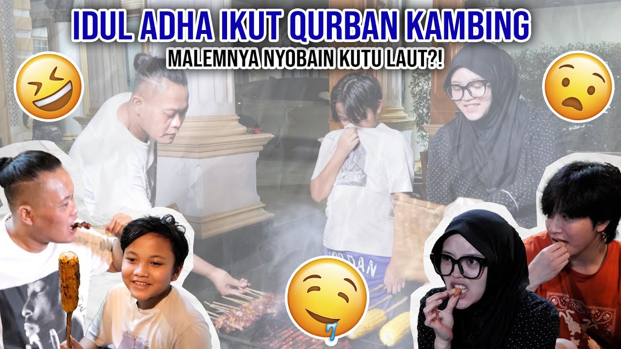 KEBERSAMAAN KELUARGA SULFAM BIKIN SATE & JAGUNG BAKAR!