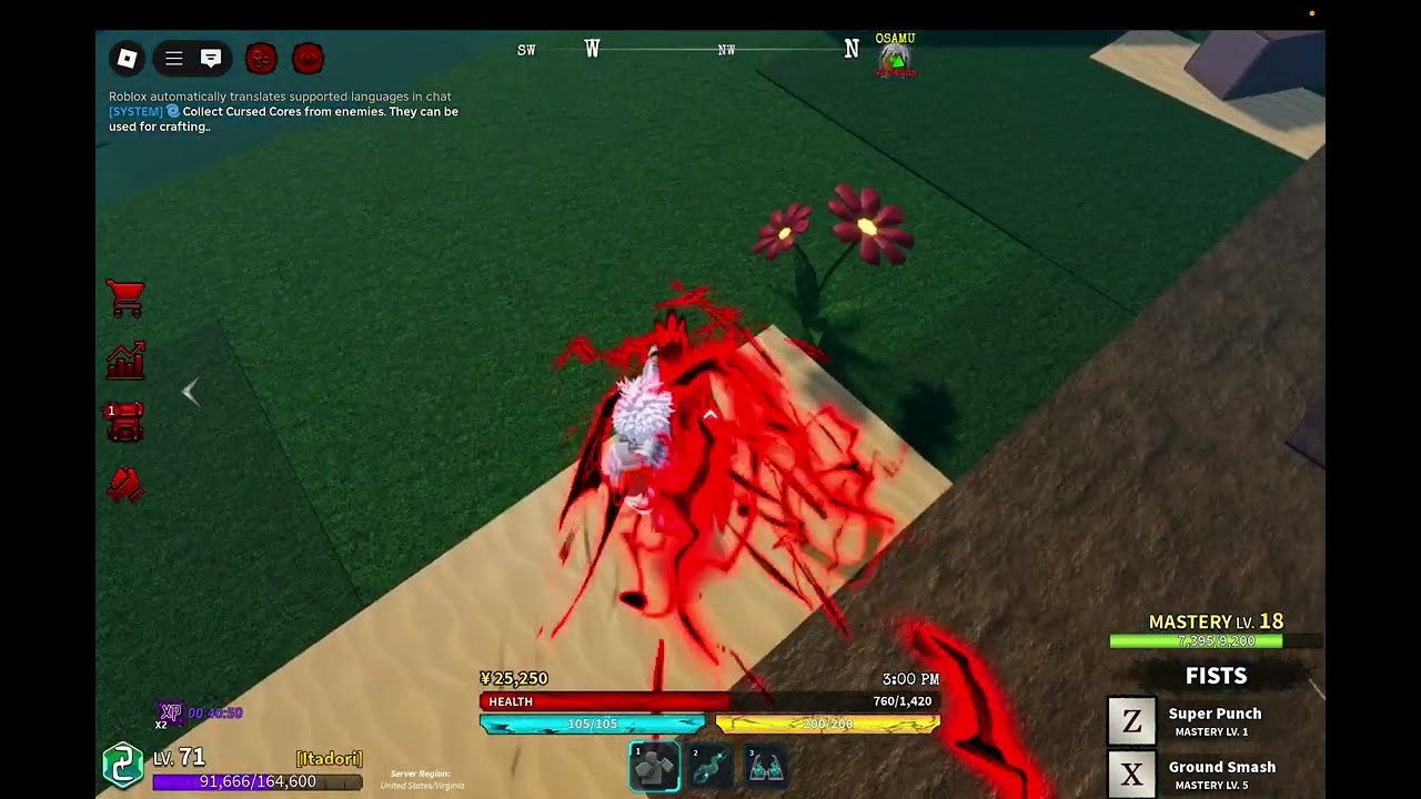 How to blackflash in kaizen(believe you need 30 meelee)