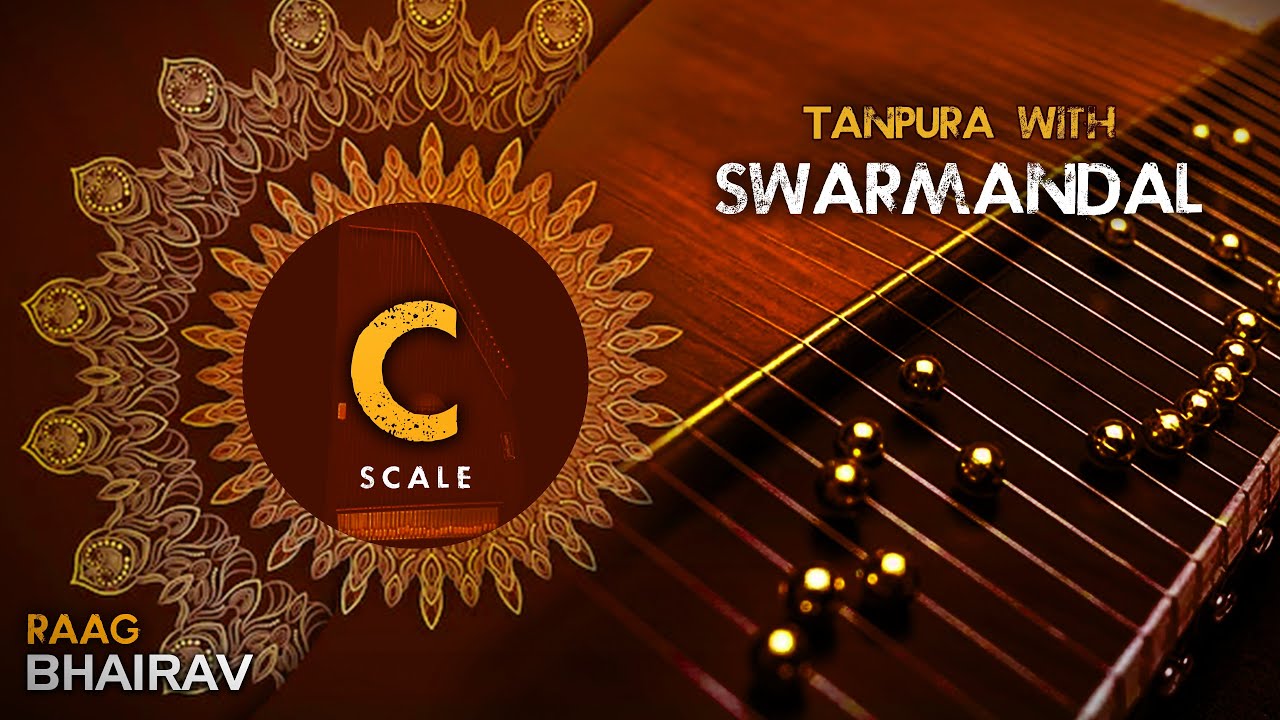 TANPURA WITH SWARMANDAL | Scale C | Raag Bhairav | SAFED 1 | RIWAZ | VOICE TRAINING | Complete Riwaz