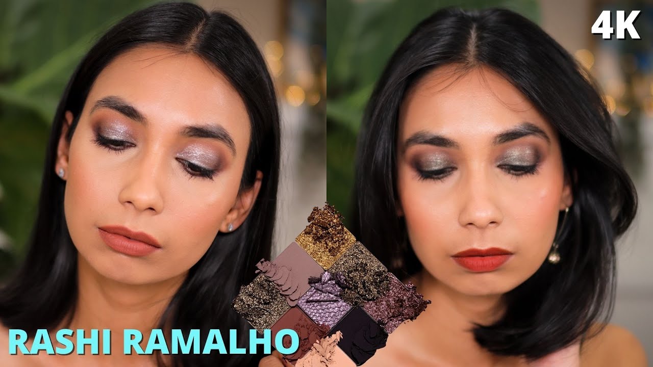 Huda Beauty Jaguar Palette Review with 4 Looks on Brown Skin
